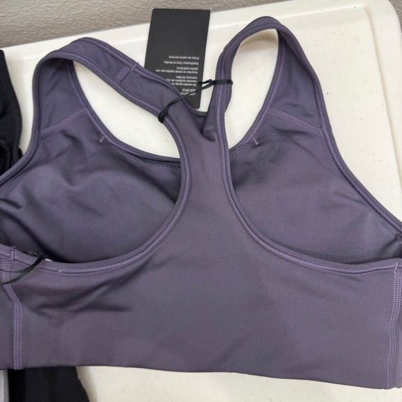 Bundle 4 Skechers Sports Bra Bundle M-XL Nike Gray Navy Black Sporty - Picture 7 of 11